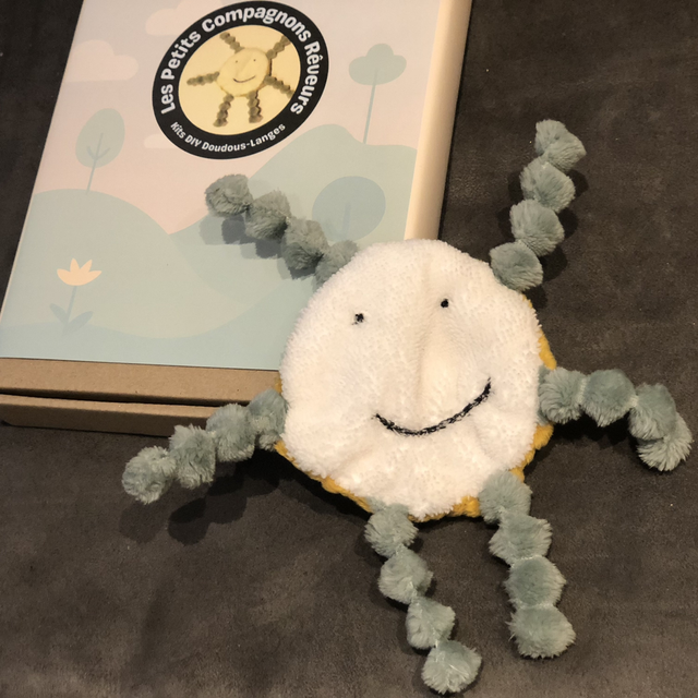 Précommande Soleil - Les petits compagnons rêveurs - Kit DIY Doudous-Langes