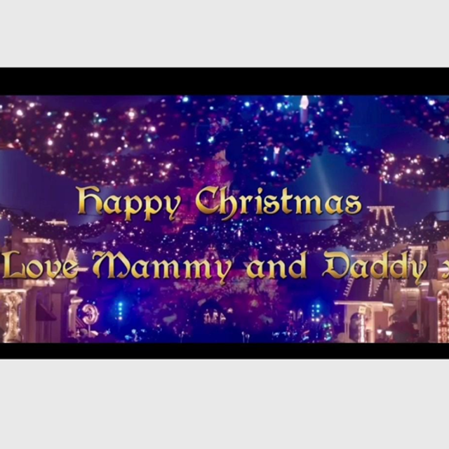 Disneyland Paris Christmas surprise reveal video