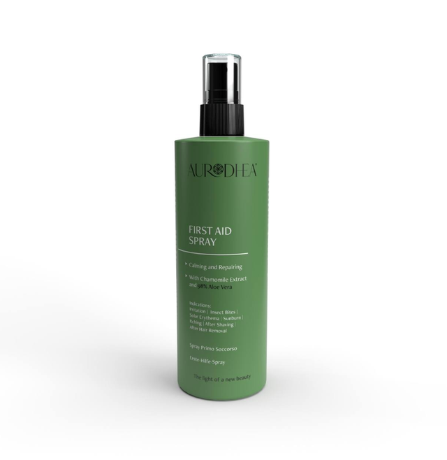 🧴 Spray de premiers secours avec de 98% Aloe Vera - 150 ml