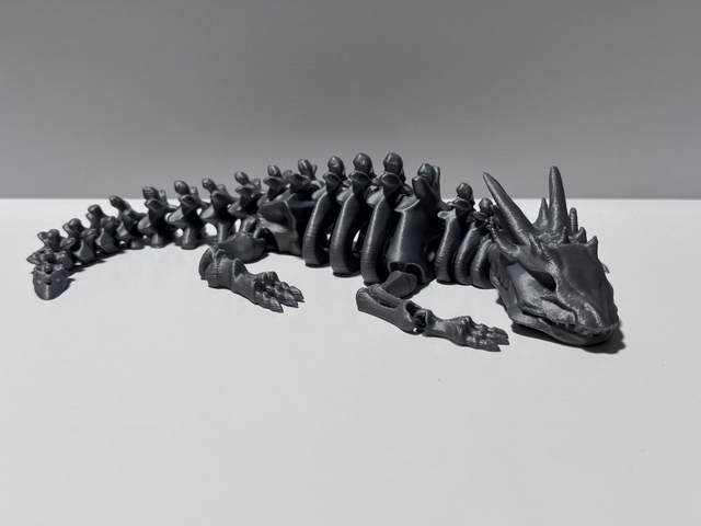Figurine Articulée Dragon Squelette 02