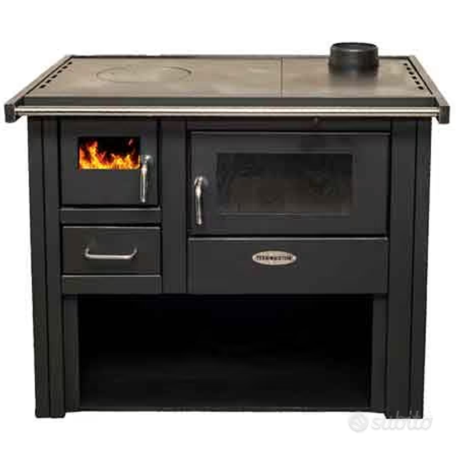 Cucina a Legna 'Marmolada' 7.1kW con Forno