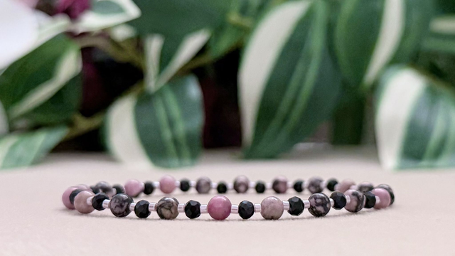 Bracelet | Rhodonite - Royal 3