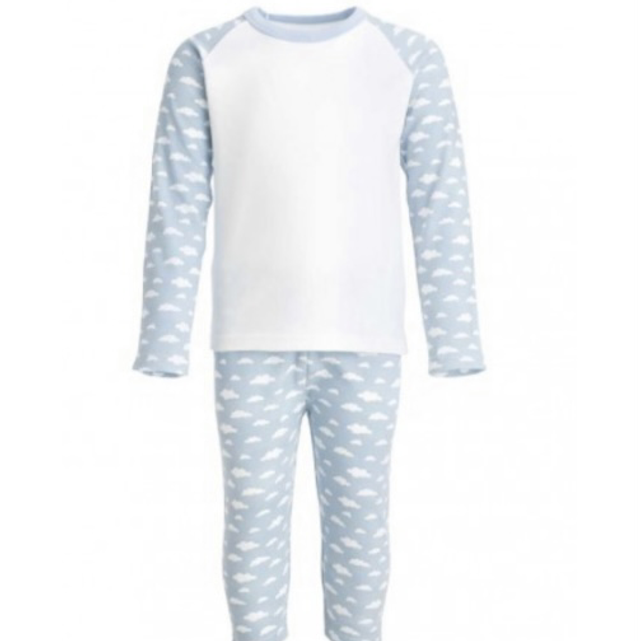 Blue Cloud Birthday PJs 9-10yrs