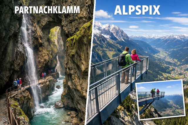 Výlet na vyhlídku Alpspix a soutěska Partnachklamm dne 1.8.2026