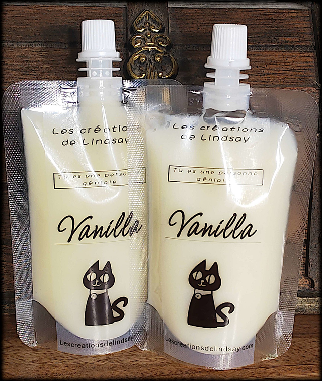 Fondant parfumé compressible Vanilla - Squeezable wax  