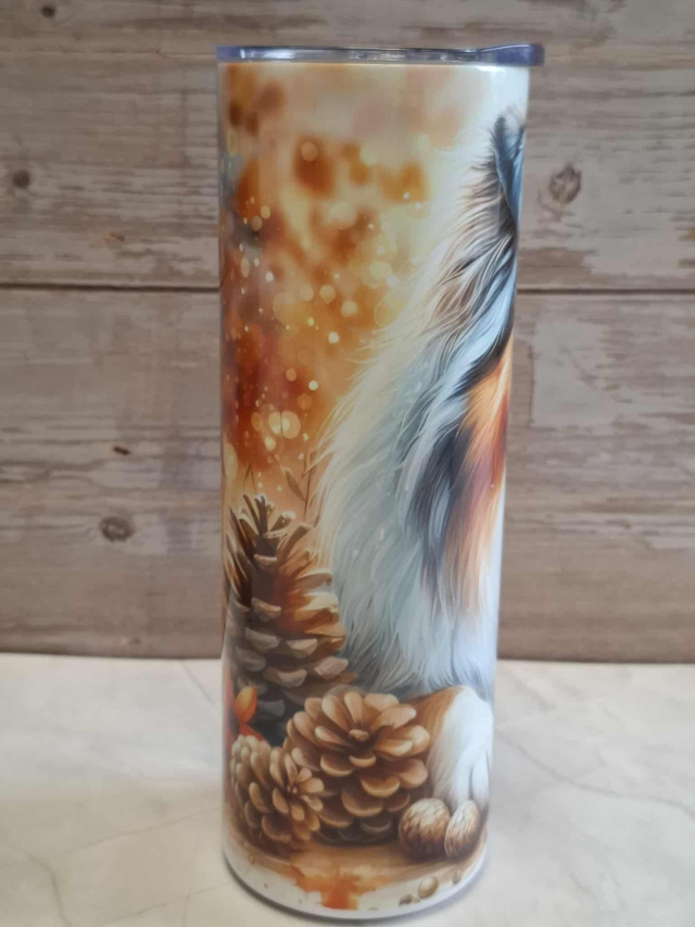 Gourde canette Berger d automne