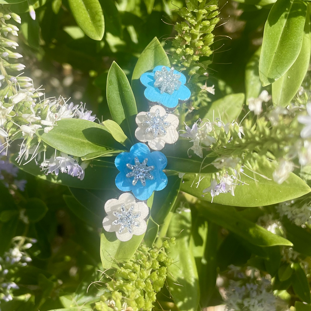 Barrette fleurs 2 