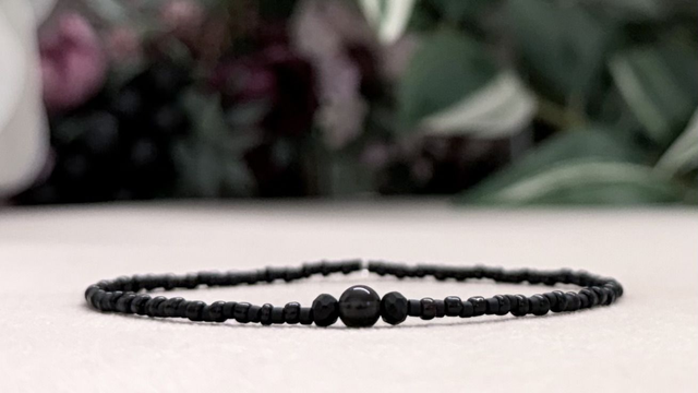 Bracelet | Obsidienne Noire - Trio