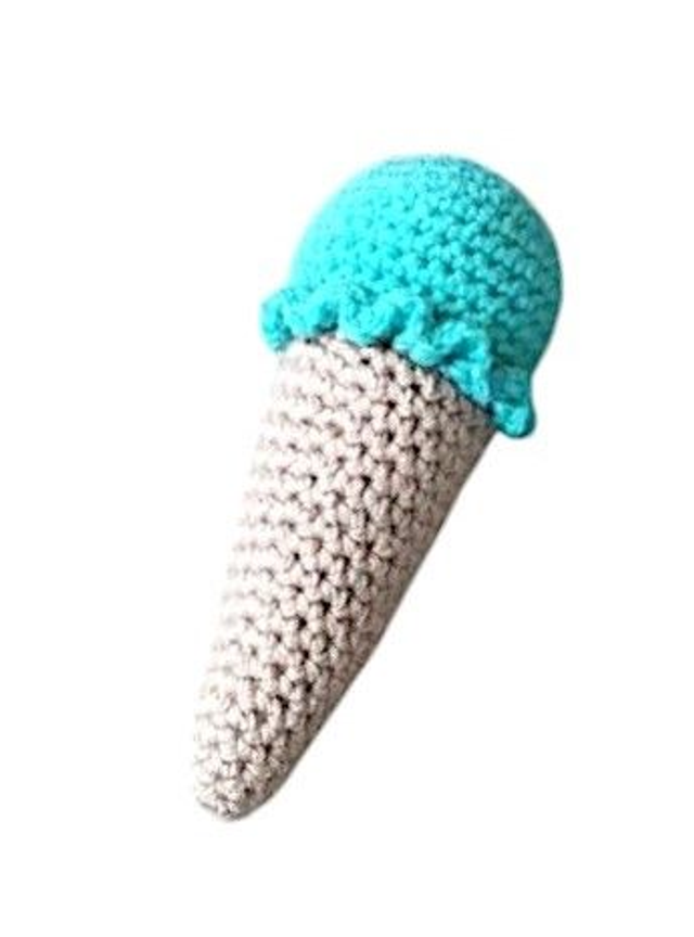 Cornet de glace menthe