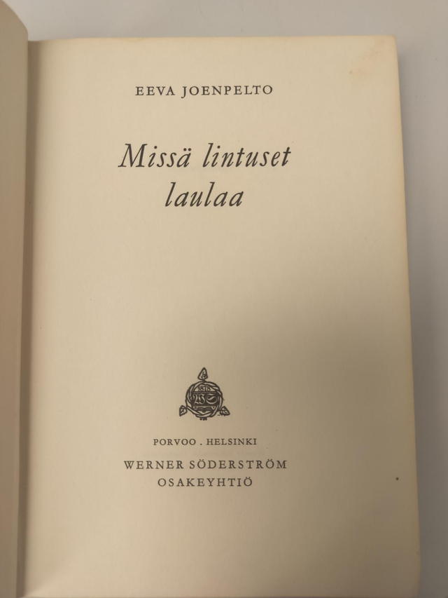 Missä lintuset laulaa #178