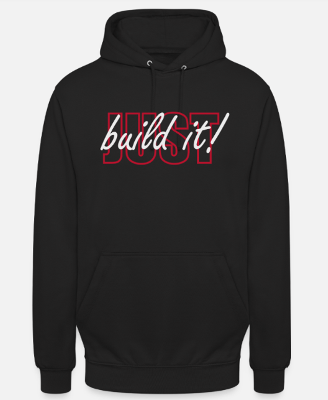 Just Build It  - Organic Hoodie Damen