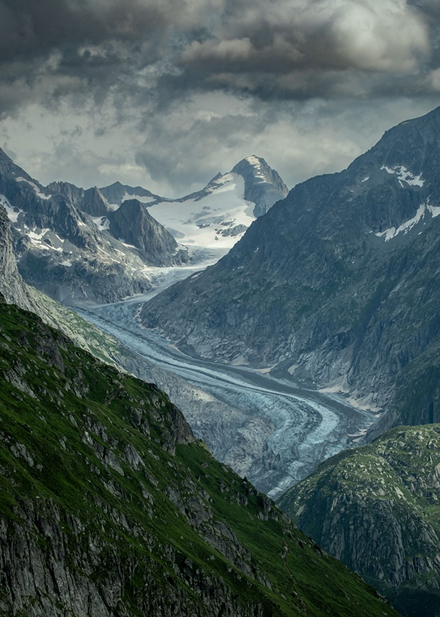 Der Fieschergletscher 