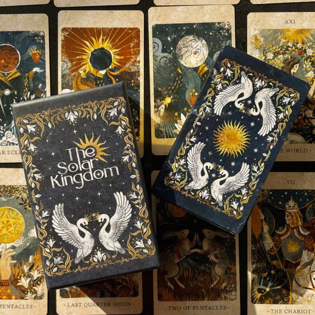 The Solar Kingdom Tarot: a deck from the kingdom of the bright sun * by Tanja Moss & Modern Magic Press