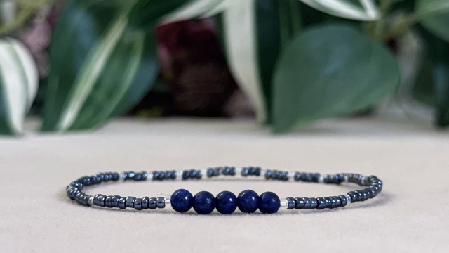 Bracelet | Lapis-Lazuli - Éléments 2