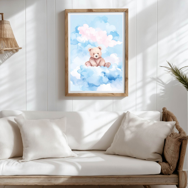 Affiche rêve d'ourson