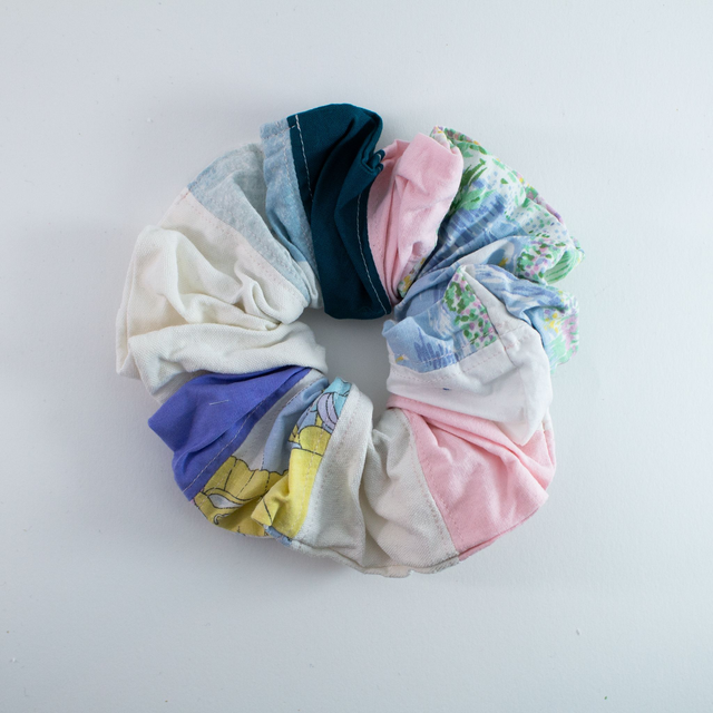 Scrunchy patchwork – Thème pastel