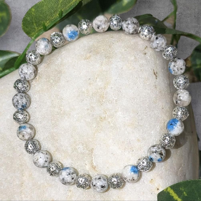 Bracelet &quot;Jaspe K2&quot; 6mm BR-306