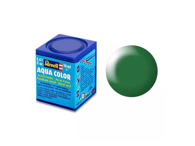 peinture vert anglais satiné aqua color Revell 36364