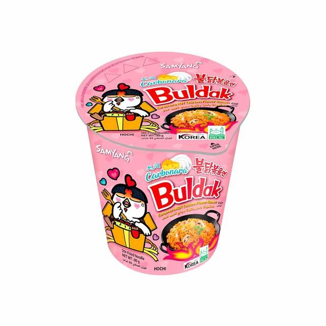 Samyang Buldak Carbonara Hot Chicken Flavor Ramen Cup 70 G