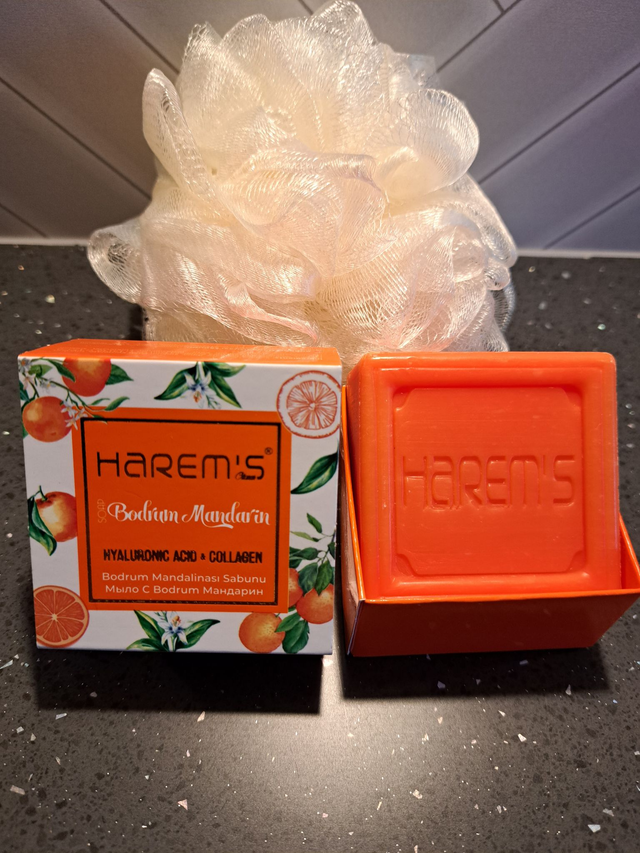 Bodrum Mandarin "Orange" Soap & Scrunch