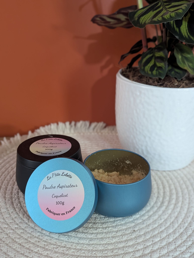 Poudre aspirateur coquelicot