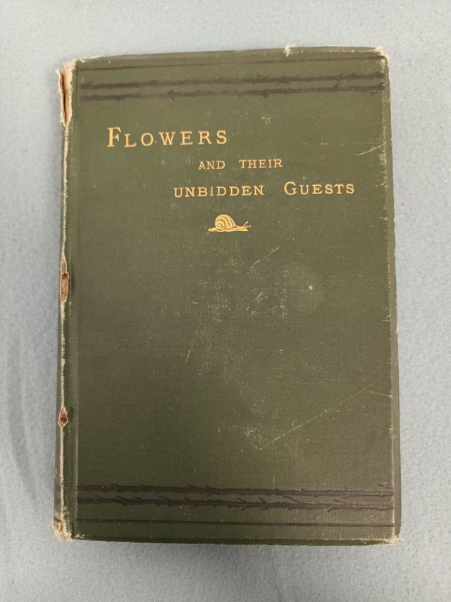 FLOWERS AND THEIR UNBIDDEN GUESTS BY DR. A. KERNER. TRANSLATED BY W. OGLE PUBLISHED BY C. KEGAN PAUL &amp; CO. 1878