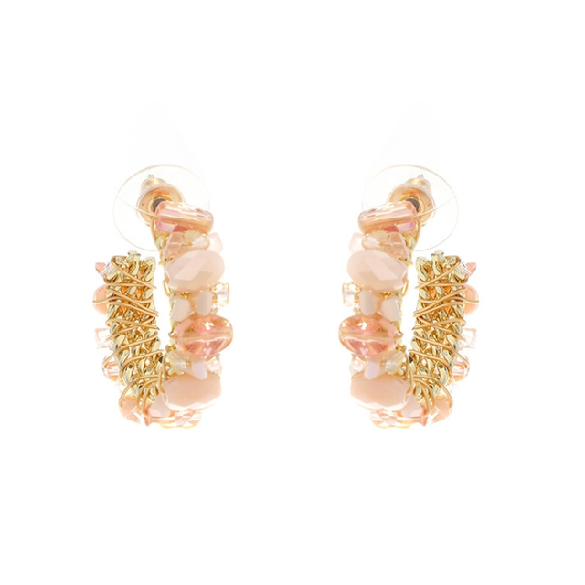 Oorbellen Bliss champagne