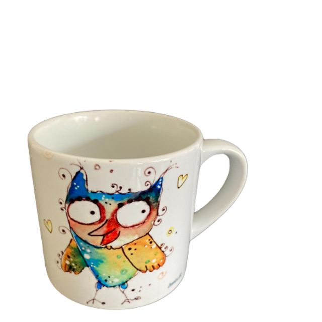 Keramiktasse "Baby-Eule"