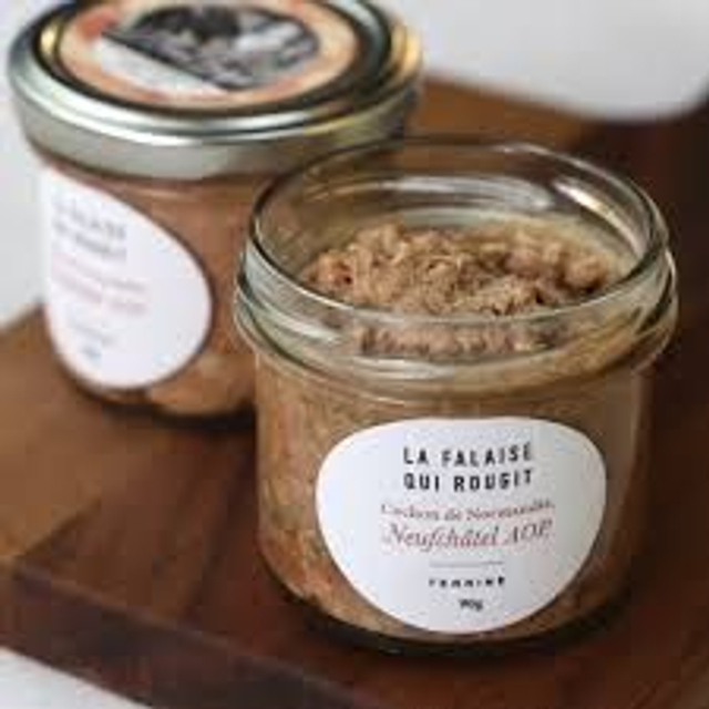 Terrine de Cochon et neufchatel 90g Falais qui rougit