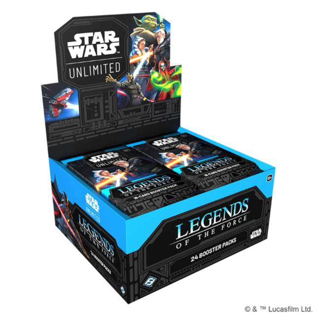 Star Wars: Unlimited Legends of the Force Booster Box - Pre-order