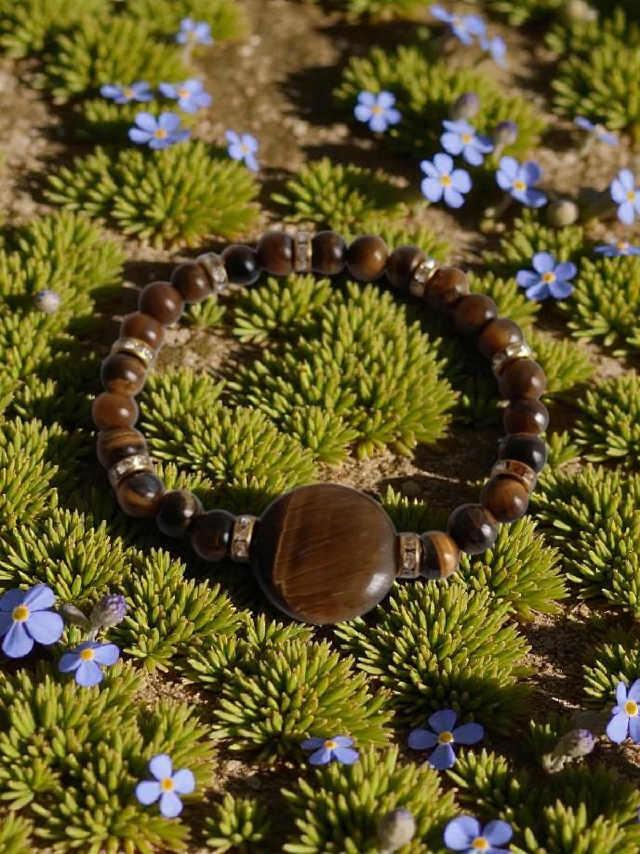 Bracelet Oeil de tigre - Protection & Courage