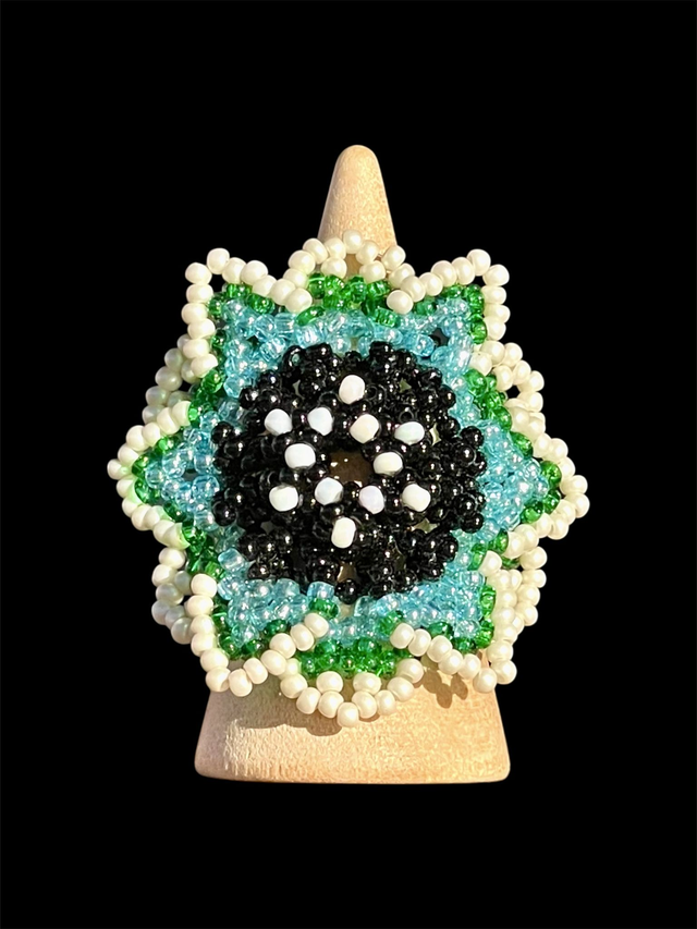 Bague Sunflower Verte