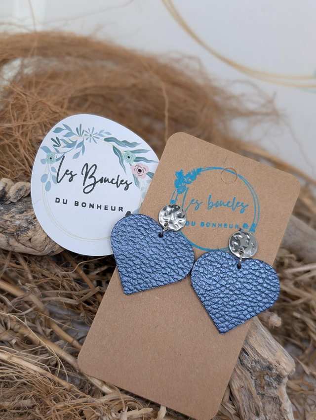 Mini coeur mc008 bleu jean