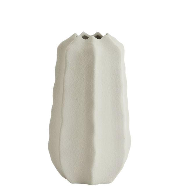ARIEIRO vase - ceramic cream
