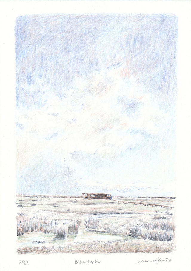 'Bluish' Giclée Print