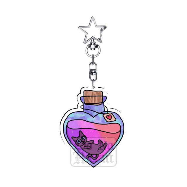 Love Potion Acrylic Keyring