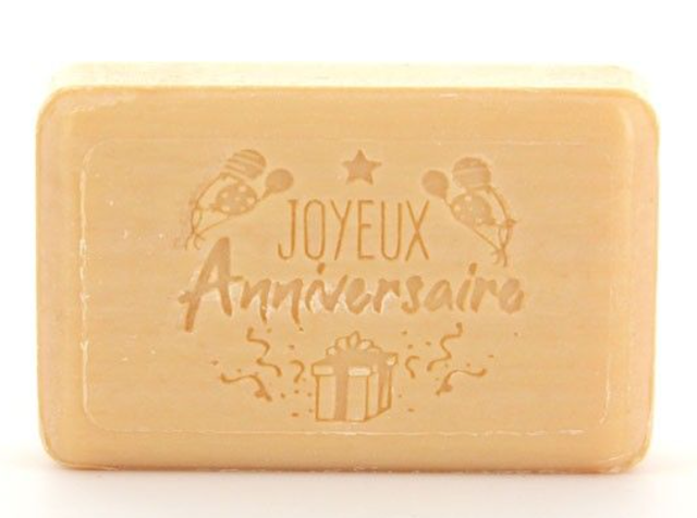 Savonnette joyeux anniversaire 125g
