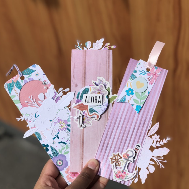 Marque-pages printemps été 