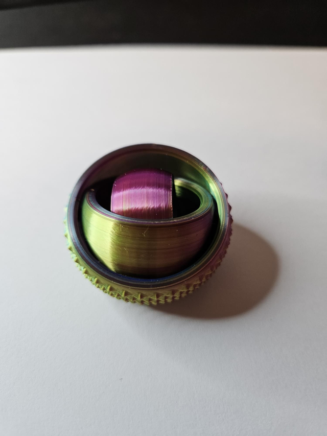 Gyro Fidget Spinner, 3D Printed, Multicolour, Ideal for Autism and ADHD