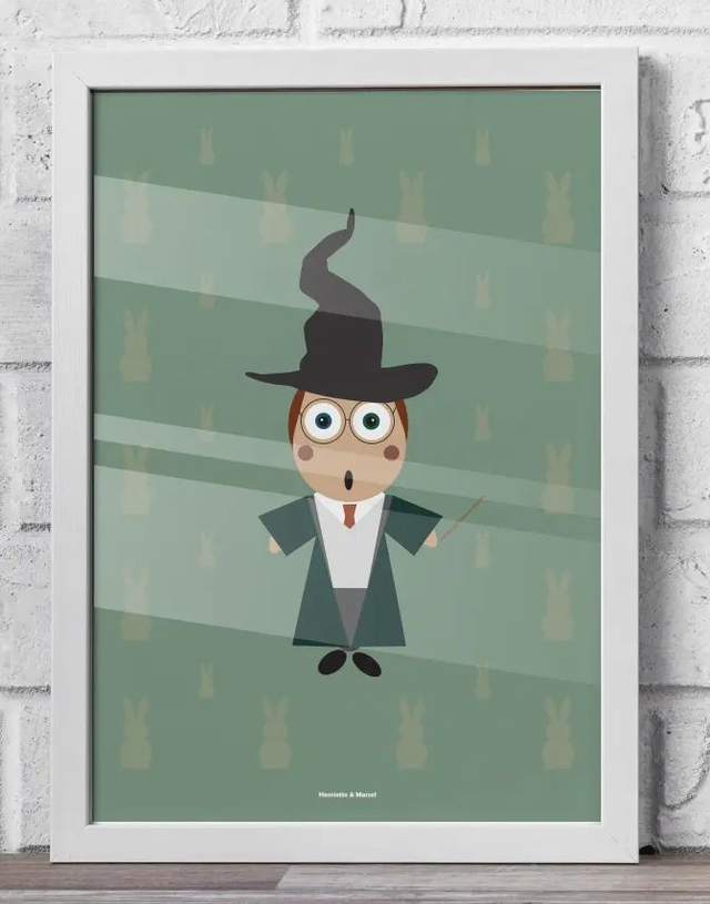 07 - Affiche enfant sorcier