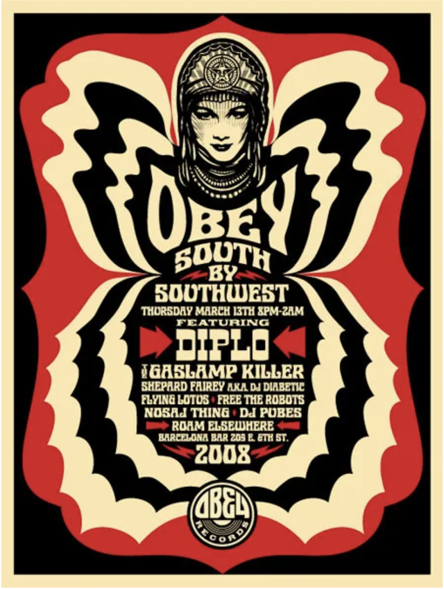 Shepard Fairey - SXSW 2008 - 300ex - 2008