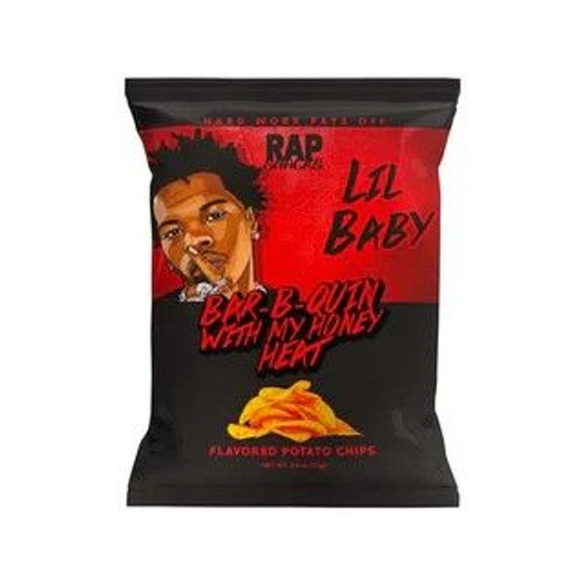Rap Snacks Chips Lil Baby BBQ & Honey 71g