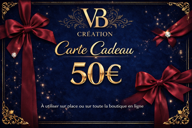 Carte cadeau 50 €