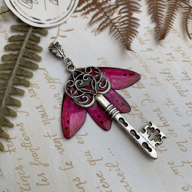 Pendentif féérique - Clé Princess