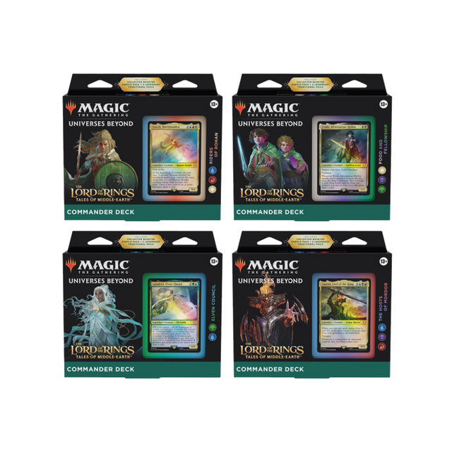 The Lord of the Rings - Commander Decks (englisch)