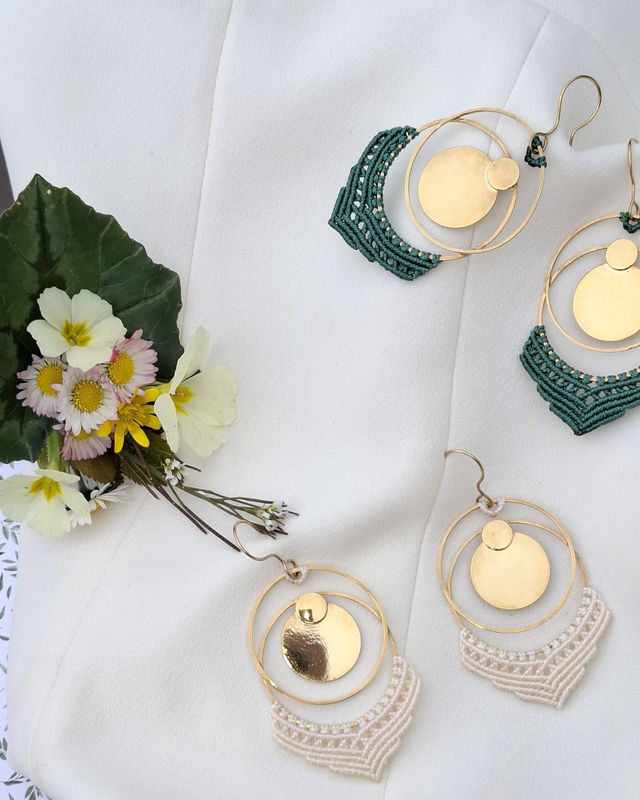 Boucles d&#039;oreille - Harmonie de Disques