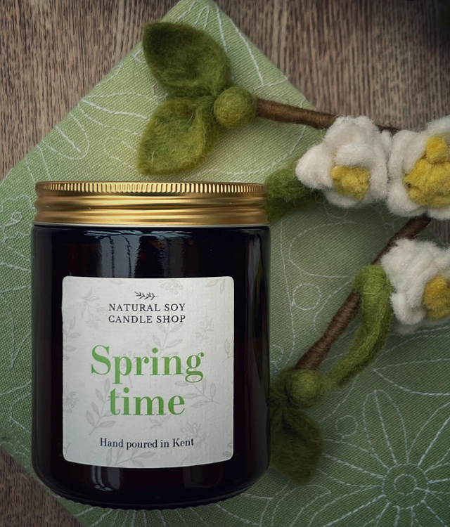 Spring Time Luxury Soy Candle