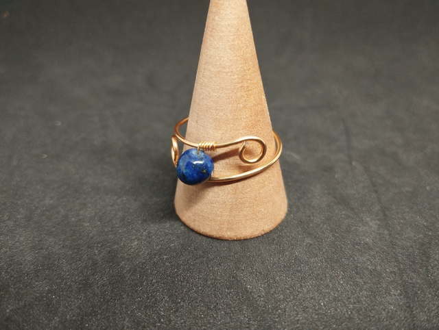 Bague lapis lazuli