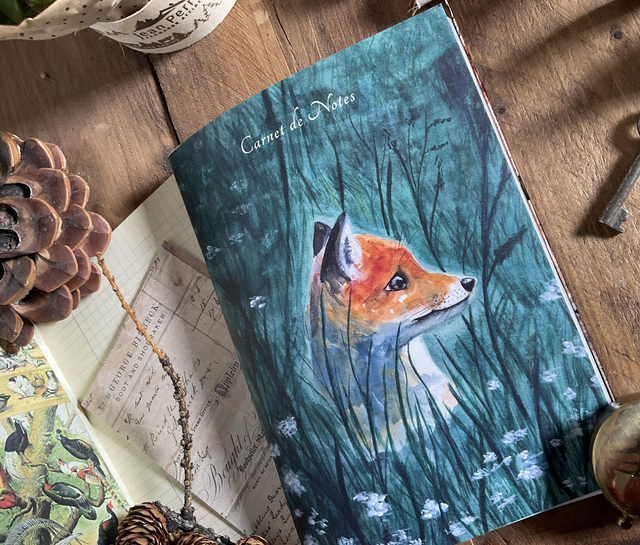 Carnet A5 Un instant dans la prairie - carnet