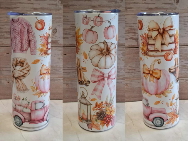 Gourde canette automne